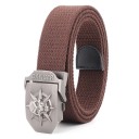 Stoffen riem met schedel 16