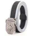 Stoffen riem met schedel 8