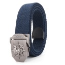 Stoffen riem met schedel 12