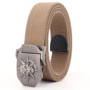 Stoffen riem met schedel 17