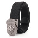 Stoffen riem met schedel 10