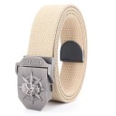 Stoffen riem met schedel 20