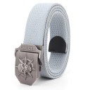 Stoffen riem met schedel 21