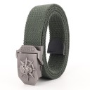 Stoffen riem met schedel 7
