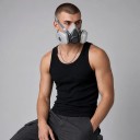 Stofmasker 6200 met filterset 5N11 Afmeting 12,5 x 11,5 cm Dubbel filter Grijs Voor schuren, lakken en stoffige omgevingen 2