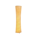 Stojací lampa z rýžového papíru, 107 x 25 cm, LED s 3 odstíny světla, USB napájení, s dálkovým ovládáním, béžová, do obývacího pokoje 1