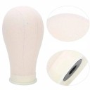 Stojan na paruky obvod hlavy 55,8 cm, výška 31 cm s ihlami, niťou, hrebeňmi, parukovými čiapkami, nastaviteľný držiak pre salóny a domáce použitie 6