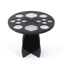 Stojan na štětce na make-up 14 otvorů kompaktní organizér pro sušení a uložení kosmetických štětců stabilní konstrukce 1