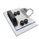 Stojan pre uhlovú brúsku na obklady 17,8 x 13,9 cm Rezanie pod uhlom 45° Presné srážanie hrán dlaždíc a kameňa 6