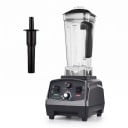 Stolblender BioloMix 2200 W 3 HK med timer og hastighedsregulering Beholder 2 l uden BPA Sort Til smoothies og isknusning Køkkenmaskine 8