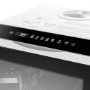 Stolní myčka na nádobí s 5 mycími programy a sušením horkým vzduchem Rozměry 458 x 430 x 428 mm Příkon 900 W Dotykové ovládání Bílá barva 3