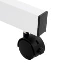 Stomatologiczna biała lampa LED na mobilnym stojaku, wysokość 190 cm, moc 21 W, niebieskie światło 465-470 nm, timer 0-99 minut, biały 5