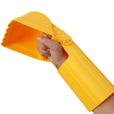 Stor børnestrandlegetøj Gravearm 34×12 cm Gravearm til sand og sne Spade til børn og voksne Kreativ udendørs gravning 2