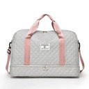 Stor nylon rejsetaske 49 x 25 x 32 cm Sports skuldertaske Gymnastiktaske Weekendtaske til rejser og træning 4