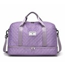 Stor nylon rejsetaske 49 x 25 x 32 cm Sports skuldertaske Gymnastiktaske Weekendtaske til rejser og træning 7