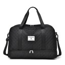 Stor nylon rejsetaske 49 x 25 x 32 cm Sports skuldertaske Gymnastiktaske Weekendtaske til rejser og træning 1