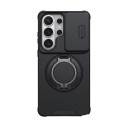 Stötsäker pansarfodral för Samsung Galaxy S24 FE Med utfällbart runt stativ Skjutbar kameralucka Skyddande bakfodral för mobil 16