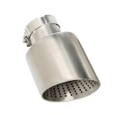 Straight Exhaust 63 mm Inlet 114 mm Length Stainless Steel Universal Rear Tip for Car 2