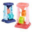 Strandset 20 x 12 cm Zand zandloper met scheppen en mallen 5 stuks Kleurrijk kinderspeelgoed voor zand voor zomerse plezier 1