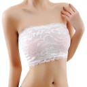 Strapless bralette in het wit J482 9
