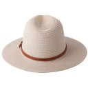 Straw Hat with Band 12