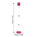 Street Lighting 20 x 20 x 118 cm Musical Bubble Stand with Adjustable Height Decorative Light Column without Batteries for Home and Garden 2