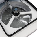 Strešný ventilátor pre karavan s oknom napájanie 12 V zabudované 4 LED svetlá rozmer 36 x 35,5 x 15 cm materiál ABS biely do obytných vozov 3