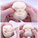 Stress Ball with Human Face for the Palm For squeezing and stretching to relieve tension Flexible Thermoplastic Rubber TPR Random Colour 4