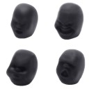 Stress Ball with Human Face for the Palm For squeezing and stretching to relieve tension Flexible Thermoplastic Rubber TPR Random Colour 6