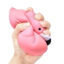 Stressiä lievittävä pehmoinen flamingo 4