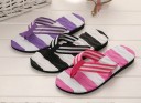 Stribede flip-flops til kvinder 1