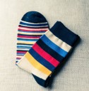 Stribede herresokker 4