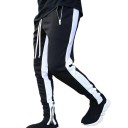 Stribede joggingbukser til mænd F1723 2