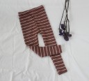Stribede leggings til piger T2492 6