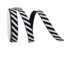 Stribet bånd 10 mm x 9,1 m Dekorativt bånd Kreativ kreation Gaveindpakning Håndværk Dekorativt bånd Dekorationsproduktion Scrapbooking 1