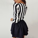 Stribet dameskjorte Olivia 4