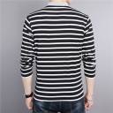 Stribet herrepoloshirt J2613 4