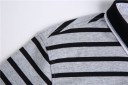 Stribet herrepoloshirt J2613 8