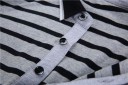 Stribet herrepoloshirt J2613 9