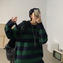 Stribet sweater F188 3