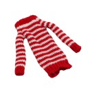Stribet sweater til dukke 2