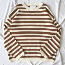 Stribet sweater til kvinder A2120 5