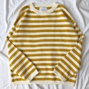 Stribet sweater til kvinder A2120 7