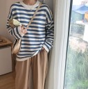 Stribet sweater til kvinder A2120 3