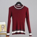 Stribet sweater til kvinder A2186 8
