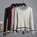Stribet sweater til kvinder A2186 2