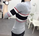 Stribet sweater til kvinder A2190 4