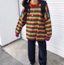 Stribet sweater til kvinder A2960 2
