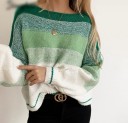 Stribet sweater til kvinder G338 1