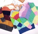 Stribet sweater til kvinder G348 1